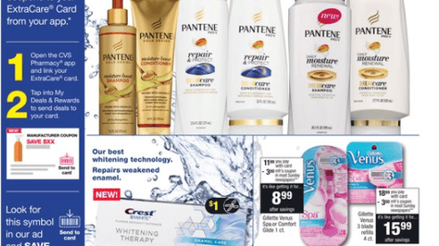 CVS P&G 'Sunday Coupons Just Got Easier' Feature